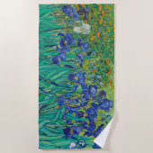 Vincent Van Gogh's Irises Strandlaken (Voorkant)