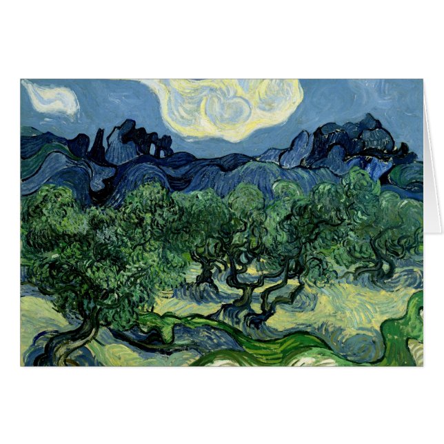 Vincent van Gogh's Olijfbomen (1889) (Voorkant Horizontaal)