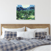 Vincent van Gogh's Olijfbomen (1889) Canvas Afdruk (Insitu (Slaapkamer))