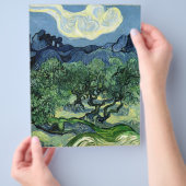 Vincent van Gogh's Olijfbomen (1889) Flyer (Hand)