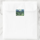 Vincent van Gogh's Olijfbomen (1889) Ronde Sticker (Tas)