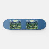 Vincent van Gogh's Olijfbomen (1889) Skateboard (Horizontaal)