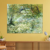 Vincent van Gogh's River Bank in Springtime Canvas Afdruk (Insitu (Woonkamer))