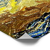 Vincent van Gogh's schilderij "The Old Mill" (1888 Poster (Hoek)