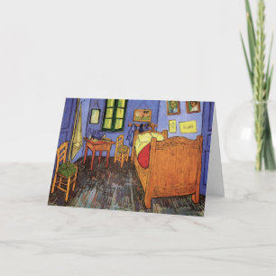 Vincent van Goghs slaapkamer in Arles Kaart