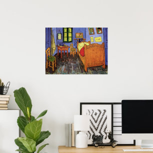 Vincent van Goghs slaapkamer in Arles Poster