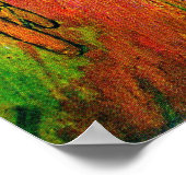 Vincent Van Gogh's slaapkamer in Arles Poster (Hoek)