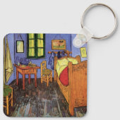 Vincent van Goghs slaapkamer in Arles Sleutelhanger (Achterkant)