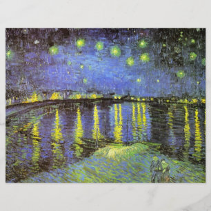 Vincent van Gogh's Sterrennacht over de Rijn Flyer