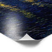 Vincent van Gogh's Sterrennacht over de Rijn Foto Afdruk (Hoek)