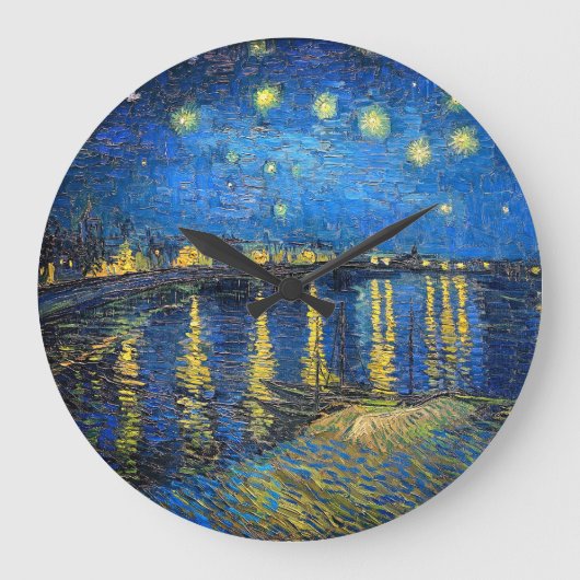 Vincent van Gogh's Sterrennacht over de Rijn Grote Klok (Voorkant)