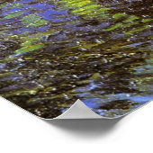 Vincent van Gogh's Sterrennacht over de Rijn Poster (Hoek)