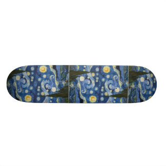 Vincent Van Gogh's Sterrennacht Skateboard