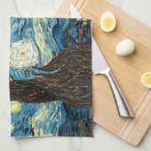 Vincent Van Gogh's Sterrennacht Theedoek (Quarter Fold)