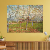 Vincent van Gogh's "The Pink Orchard" (1888) Canvas Afdruk (Insitu (Woonkamer))