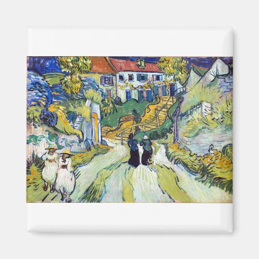 Vincent van Gogh's trap in Auvers (1890) Magneet (Voorkant)