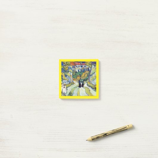 Vincent van Gogh's trap in Auvers (1890) Post-it® Notes (Op bureau)