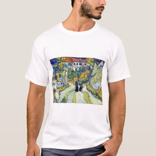 Vincent van Gogh's trap in Auvers (1890) T-shirt (Voorkant)
