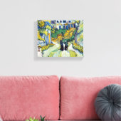 Vincent van Gogh's trap in Auvers Canvas Afdruk (Insitu (Woonkamer))