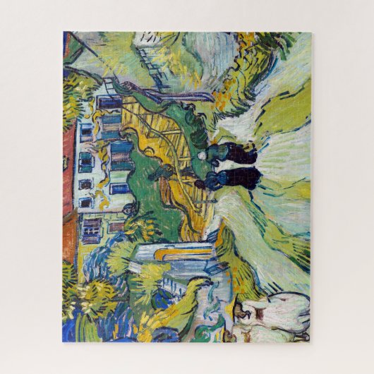 Vincent van Gogh's trap in Auvers Legpuzzel (Verticaal)