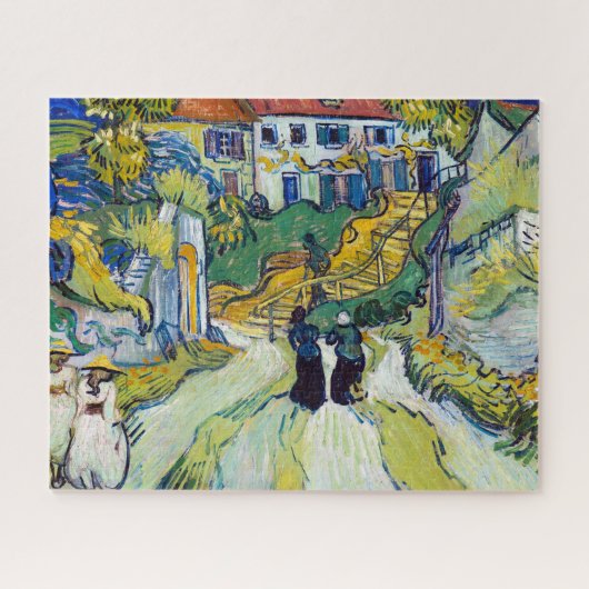 Vincent van Gogh's trap in Auvers Legpuzzel (Horizontaal)