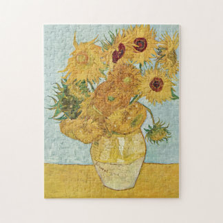 Vincent van Gogh's Vase met twaalf zonnebloemen Legpuzzel