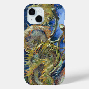 Vincent van Gogh's vier verdorde zonnebloemen iPhone 15 Case