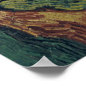 Vincent van Gogh's Wheat Field with Crows (1890) Poster (Hoek)