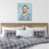 Vincent van Gogh's zelfportret Canvas Afdruk (Insitu (Slaapkamer))