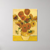 Vincent van Gogh's zonnebloemen, 1878 Canvas Afdruk (Voorkant)