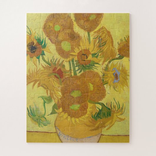 Vincent van Gogh's Zonnebloemen (1888) Legpuzzel (Verticaal)