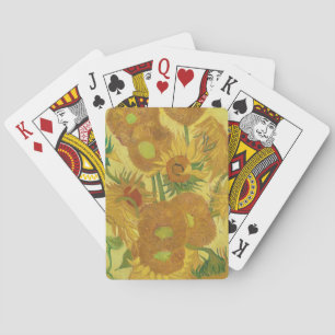 Vincent van Gogh's Zonnebloemen (1888) Pokerkaarten