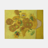 Vincent Van Gogh's zonnebloemen Dep. Deurmat (Voorkant)