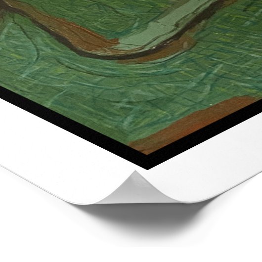 Vincent Van Kat poster met humorisme katten (Hoek)