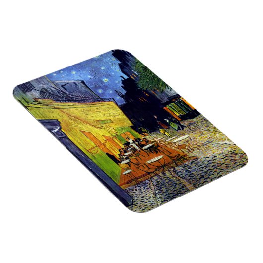 Vincent Willem van Gogh - Cafe Terrace at Night Magneet (Rechterzijde)