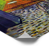 Vincent Willem van Gogh - Cafe Terrace at Night Poster (Hoek)