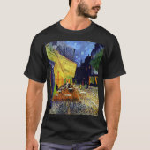 Vincent Willem van Gogh - Cafe Terrace bij nacht T-shirt (Voorkant)
