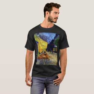 Vincent Willem van Gogh - Cafe Terrace bij nacht T-shirt
