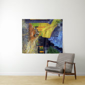 Vincent Willem van Gogh - Cafe Terrace bij nacht Wandkleed (In Situ (horizontaal))