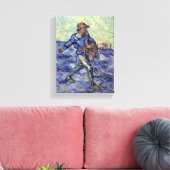 Vincent Willem van Gogh - De zaaier Canvas Afdruk (Insitu (Woonkamer))