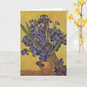 Vincent Willem Van Gogh Iris bloemen Kaart (Gele Bloem)