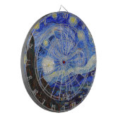 Vincent Willem van Gogh , “ Starry Night ” Dartbord (Voorkant Links)
