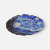 Vincent Willem van Gogh , “ Starry Night ” Papieren Bordje (Gekanteld)