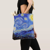Vincent Willem van Gogh, “ Starry Night ” Tote Bag (Dichtbij)