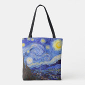 Vincent Willem van Gogh , “ Starry Night ” Tote Bag (Achterkant)