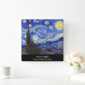 Vincent Willem van Gogh, "Sterrennacht" Vierkante Klok (Huis)