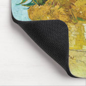 Vincent Willem van Gogh, sunflower Muismat (Hoek)