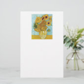 Vincent Willem van Gogh , “ Sunflowers ” Briefpapier (Staand voorkant)