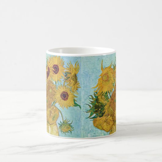 Vincent Willem van Gogh , "Zonnebloemen" コーヒーマカ ッ Koffiemok (Center)