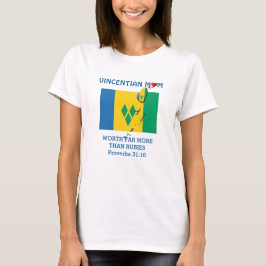 VINCENTIAN MOM Proverbs 31 T-shirt (Voorkant)